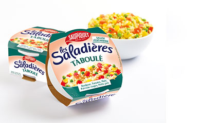 Saladière Saupiquet : Les Saladières Taboulé végétarien