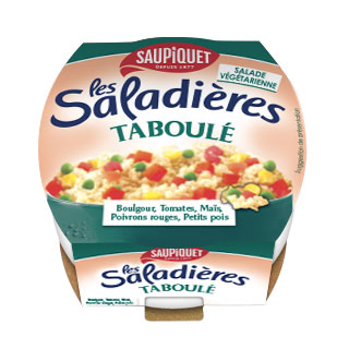 Saupiquet Saladière : Les Saladières Taboulé végétarien