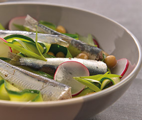 Saupiquet Restauration, gamme de produits : Les sardines