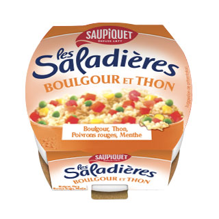 Saupiquet Saladière : Les Saladières Boulgour et Thon