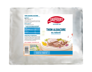 Saupiquet Restauration : Thon Albacore au naturel