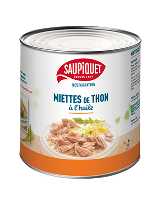 Saupiquet Restauration : Miettes de thon à l'huile
